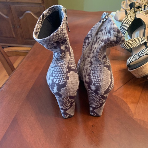 Snakeskin Booties - Picture 6 of 6